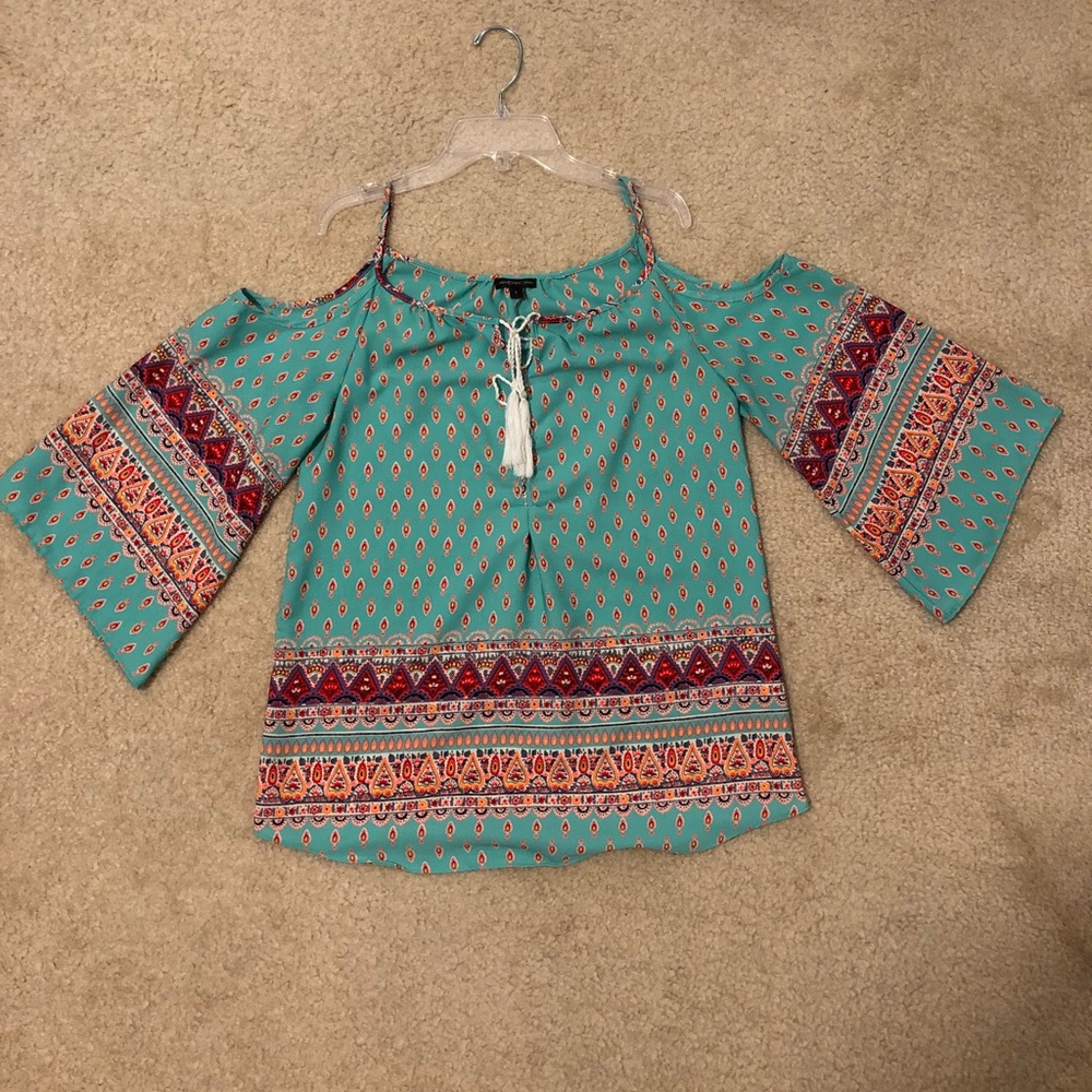 Cold Shoulder Blouse
